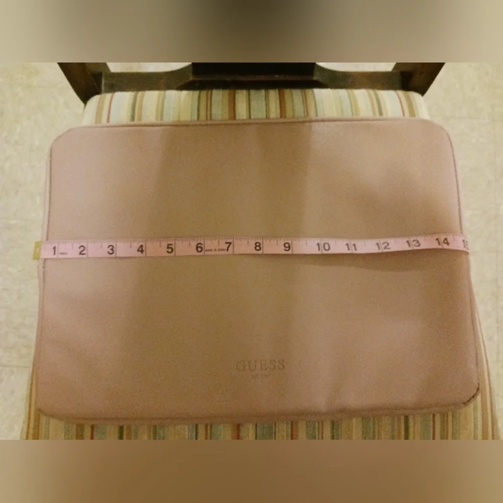 GUESS Brand PINK zippered case